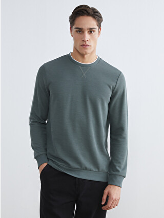 LCWAIKIKI Classic Crew Neck Men's Sweatshirt - S60352Z8-DU8 | LC