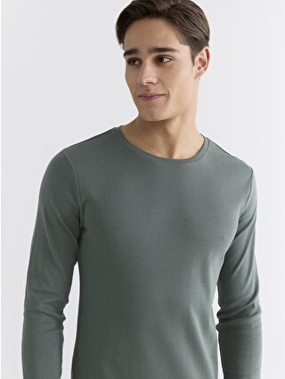 LCWAIKIKI Classic Crew Neck Long Sleeve Men's T-shirt - S60359Z8