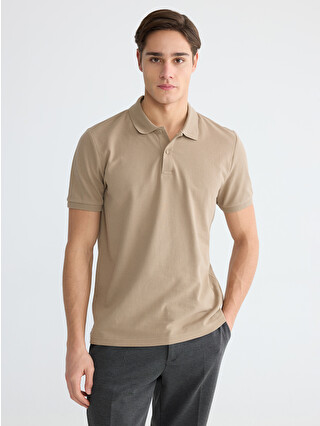 LCWAIKIKI Classic Polo Collar Pique Men's T-shirt - S61362Z8-SXL