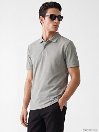 LCWAIKIKI Classic Polo Collar Pique Men's T-shirt - S61362Z8-ZFW