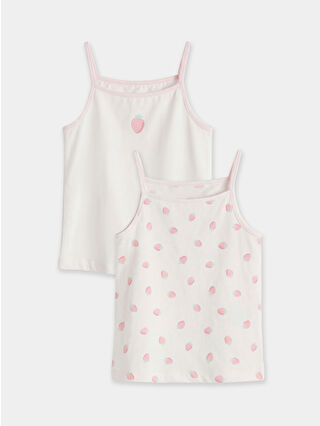 Uçuk Pembe Baskılı