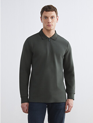 LCWAIKIKI Classic Polo Neck Long Sleeve Men's T-Shirt - S61587Z8
