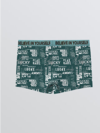 Orta Yeşil Baskılı