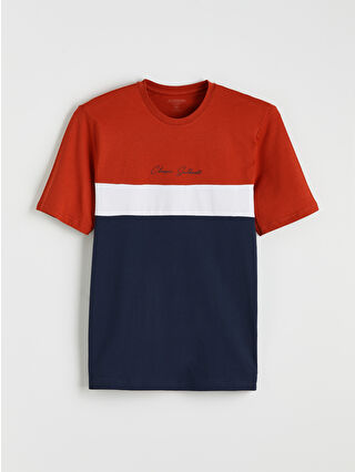 Koyu Turuncu Çizgili