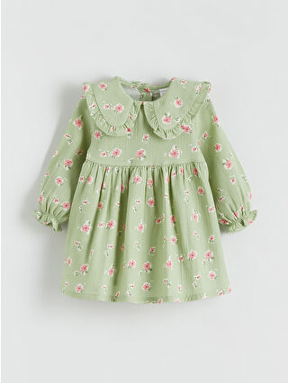 Açık Yeşil Baskılı