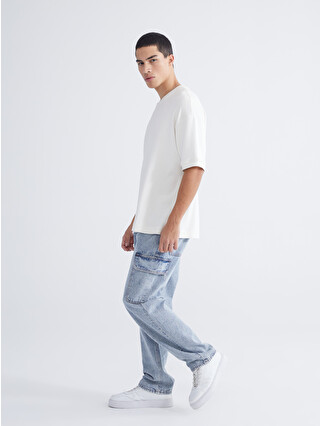 LCW Jeans Baggy Fit Erkek Jean Pantolon - S63600Z8-311 | LC Waikiki