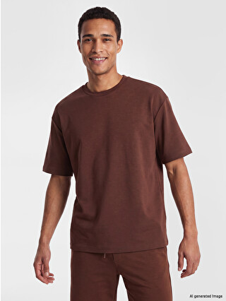 LCW Vision Crew Neck Men's T-shirt - S64158Z8-L0C | LC Waikiki