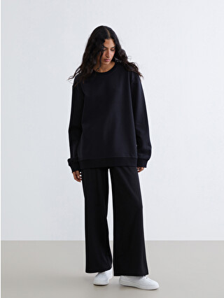 LCW Modest Women's Trousers with Elastic Waistband - S65110Z8-CVL
