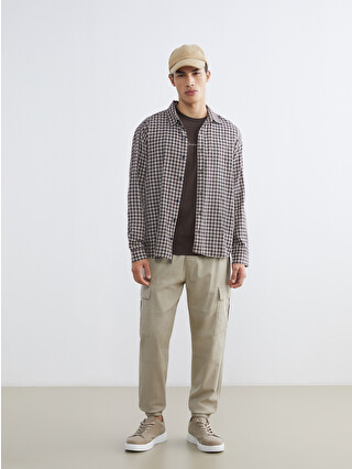XSIDE Regular Fit Gabardine Men's Cargo Trousers - S65129Z8-SHF