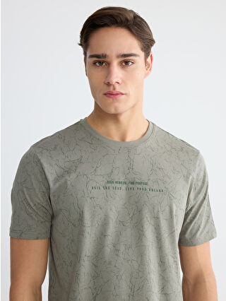 Açık Haki Baskılı