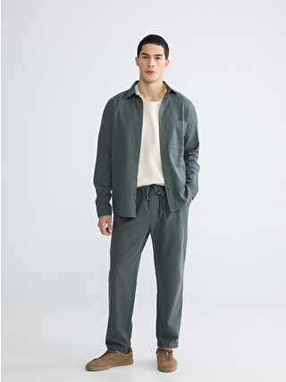 XSIDE Relaxed Fit Linen-look Men's Trousers - S65398Z8-8U5 | LC
