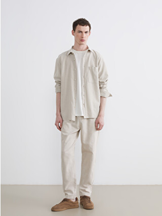 XSIDE Relaxed Fit Linen-look Men's Trousers - S65398Z8-G6E | LC