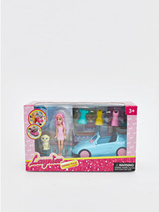 LCW JOY Arabalı Ve Köpekli Oyuncak Bebek - S65529Z4-QBC | LCW
