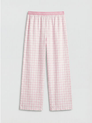 Açık Pembe Baskılı