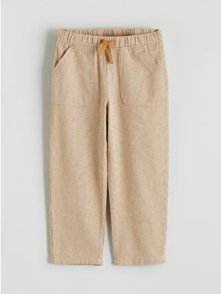 Açık Kahverengi Çizgili