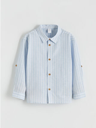 Açık Mavi Çizgili