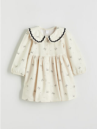 لون كريمي مطبوع