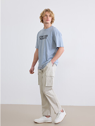 パンツ ELCHELE RADISH CARGO PT XSIDE Relaxed Fit Men's Cargo Trousers - S67890Z8-RST - LC Waikiki