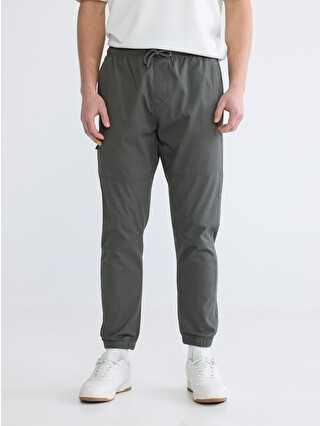 XSIDE Standard Fit Gabardine Men's Trousers - S68210Z8-QLA | LC