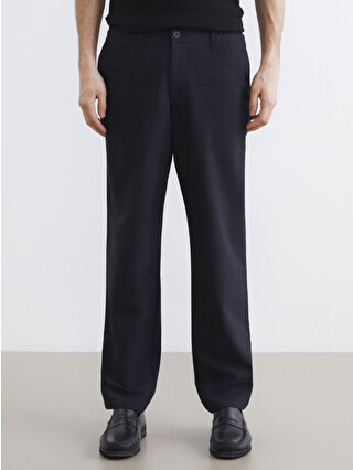 SOUTHBLUE Standard Fit Elastic Waist Men's Trousers - S68428Z8-RFH