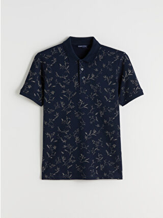 Navy Printed