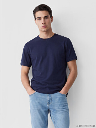 LCWAIKIKI Classic Crew Neck Men's T-shirt - S68706Z8-HGX | LC Waikiki