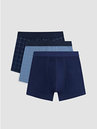 Navy Printed