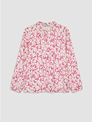 لون وردي فاتر مطبوع