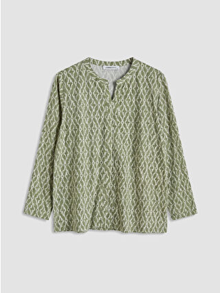 Mint Green Printed