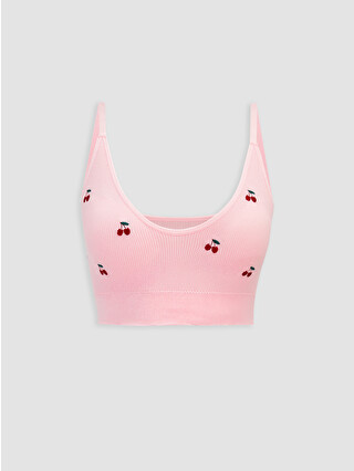 Pembe Baskılı