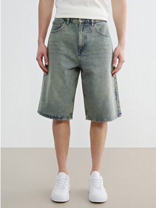 LCW Jeans Джинсовые шорты свободного кроя для мужчин - S6AK50Z8