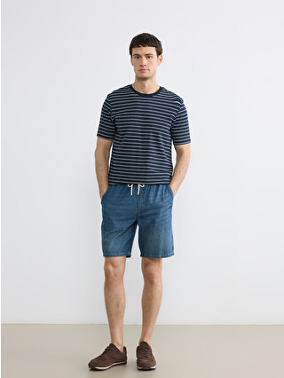 LCW Jeans Мужские джинсовые шорты свободного кроя - S6AK64Z8-H45