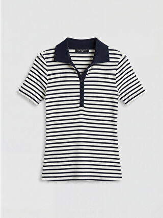 Navy Striped