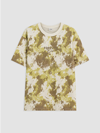 Khaki Bedruckt
