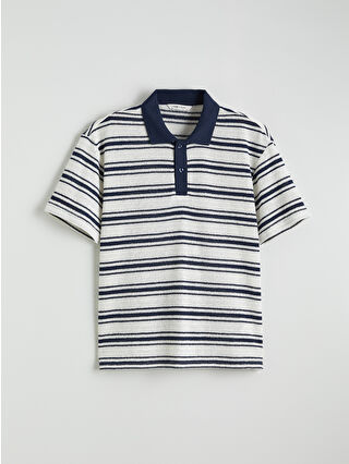 Navy Striped