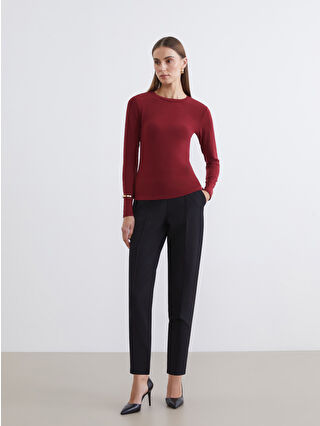 LCWAIKIKI Classic Women's Trousers with Elastic Waistband