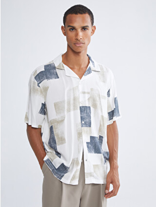 LCW Vision Regular Fit Patterned Men's Shirt - S6AR81Z8-Y0T | LC