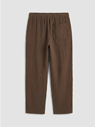 XSIDE Loose Fit Men's Muslin Trousers - S6AV14Z8-HEH | LC Waikiki