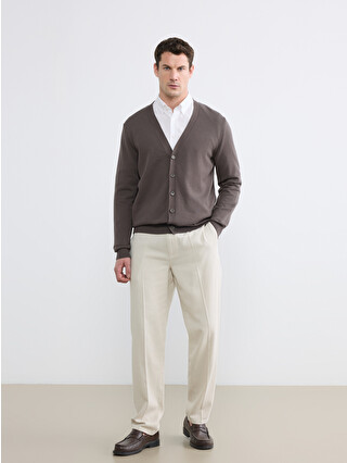 LCWAIKIKI Classic Bej Standart Kalıp Erkek Chino Pantolon