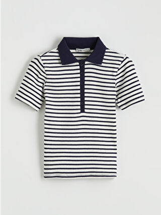 Navy Striped