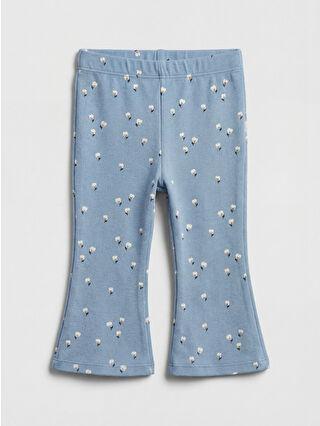 Uçuk Mavi Baskılı