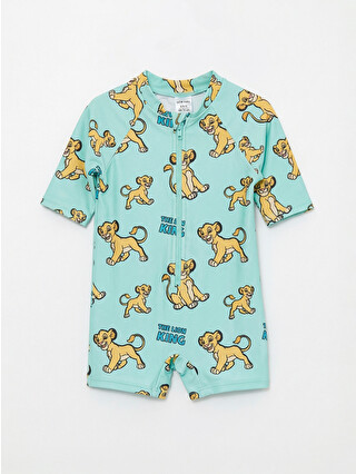 Aqua Green Printed
