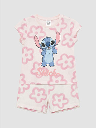 Açık Pembe Baskılı