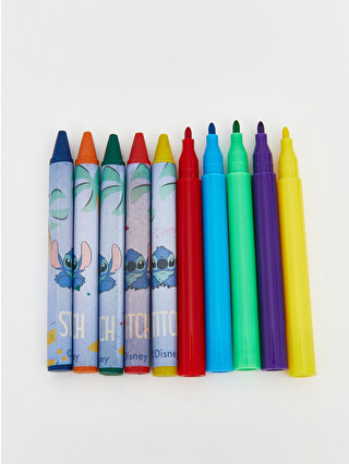 LCW JOY Stitch Figürlü Kız Çocuk Boyama Seti - S6BP05Z4-M0T | LC