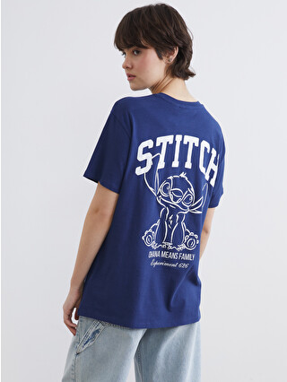 XSIDE Crew Neck Lilo & Stitch Printed Women's T-shirt - S6BQ25Z8