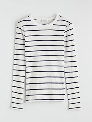Dark Navy Striped