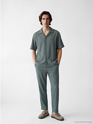XSIDE Yeşil Baggy Fit Erkek Pantolon - S6CD63Z8-Z43 | LCW