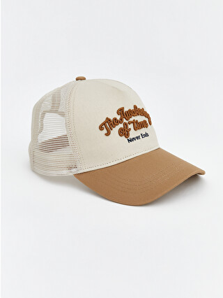 LCW ACCESSORIES Embroidered Men's Cap Hat - S6CK51Z8-1D3 | LC Waikiki