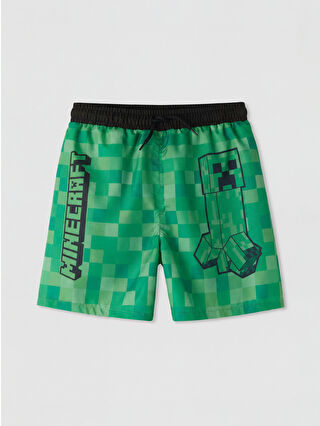 Canlı Yeşil Baskılı