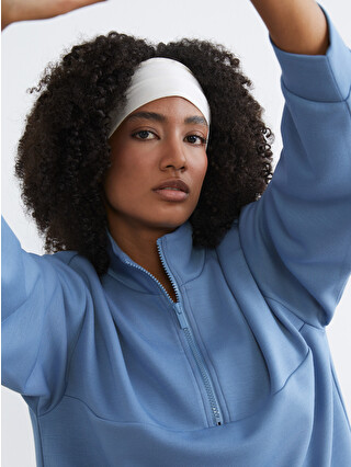 KOOR SPORT Women's High Neck Zip-Up Sweatshirt - S6CM82Z8-CT0 | LC